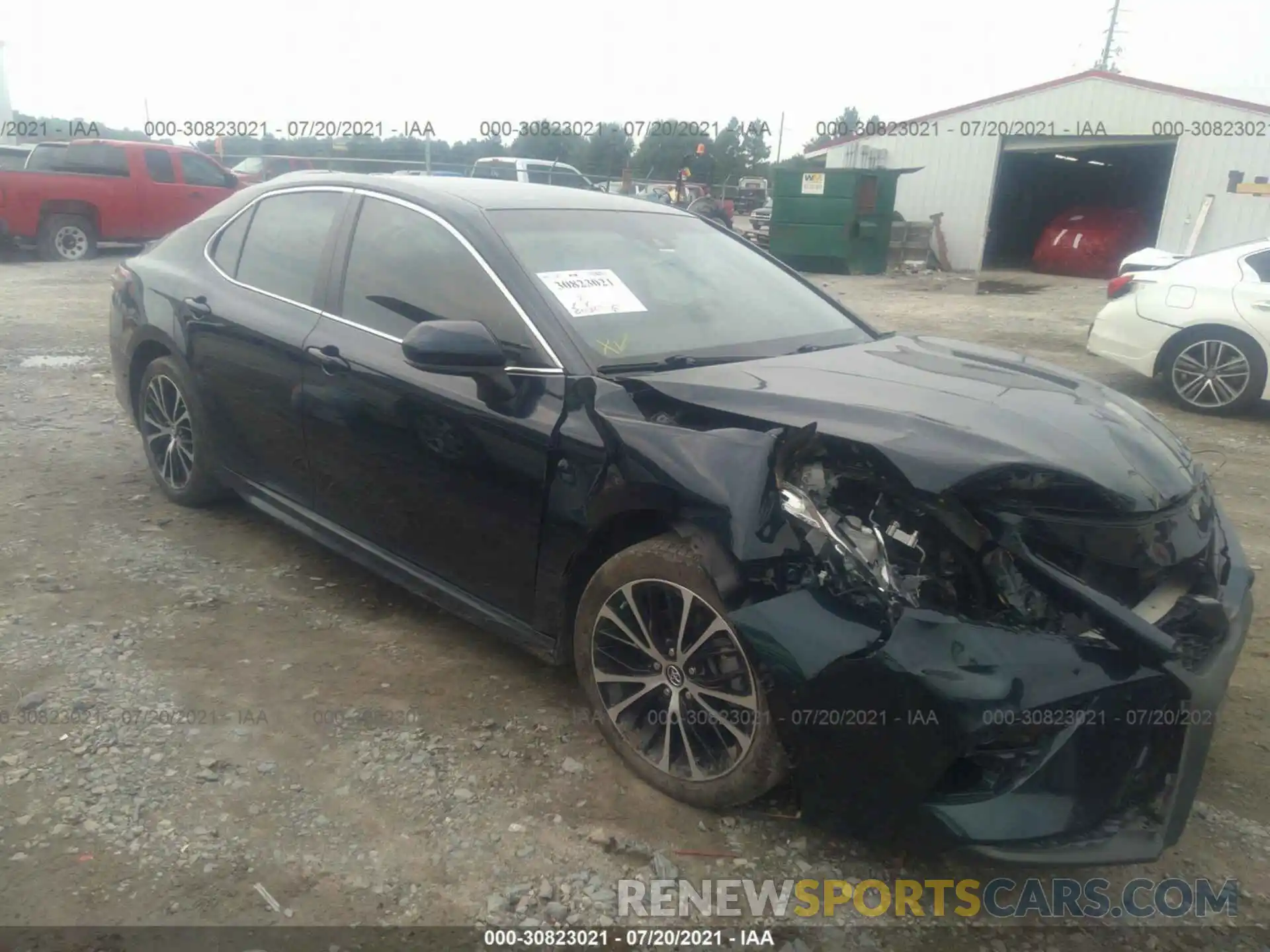 1 Photograph of a damaged car 4T1B11HK2KU752758 TOYOTA CAMRY 2019