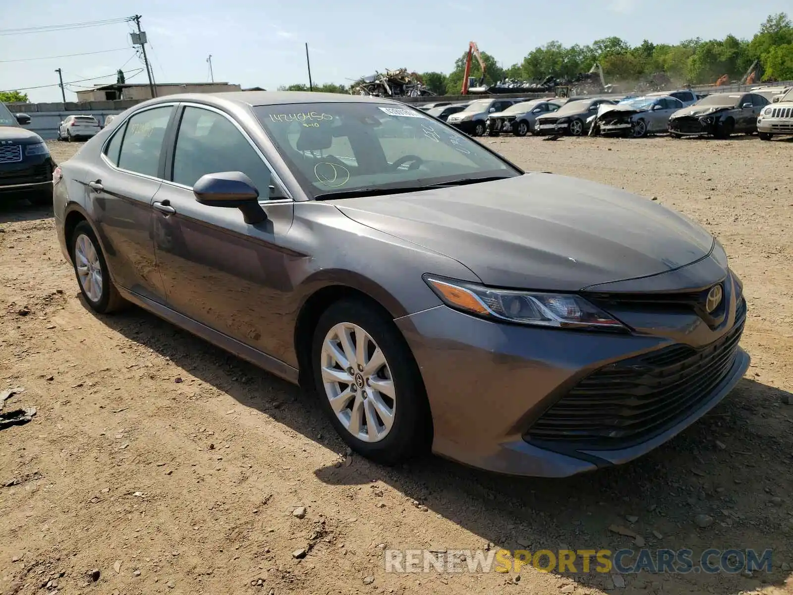 1 Photograph of a damaged car 4T1B11HK2KU753635 TOYOTA CAMRY 2019