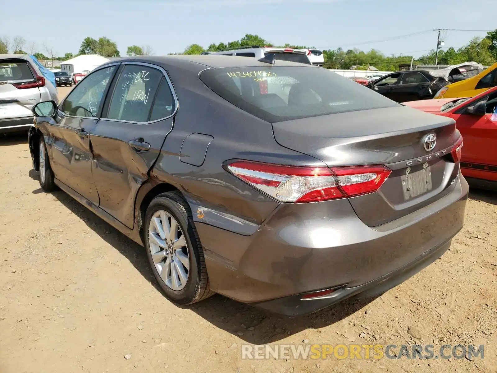 3 Photograph of a damaged car 4T1B11HK2KU753635 TOYOTA CAMRY 2019