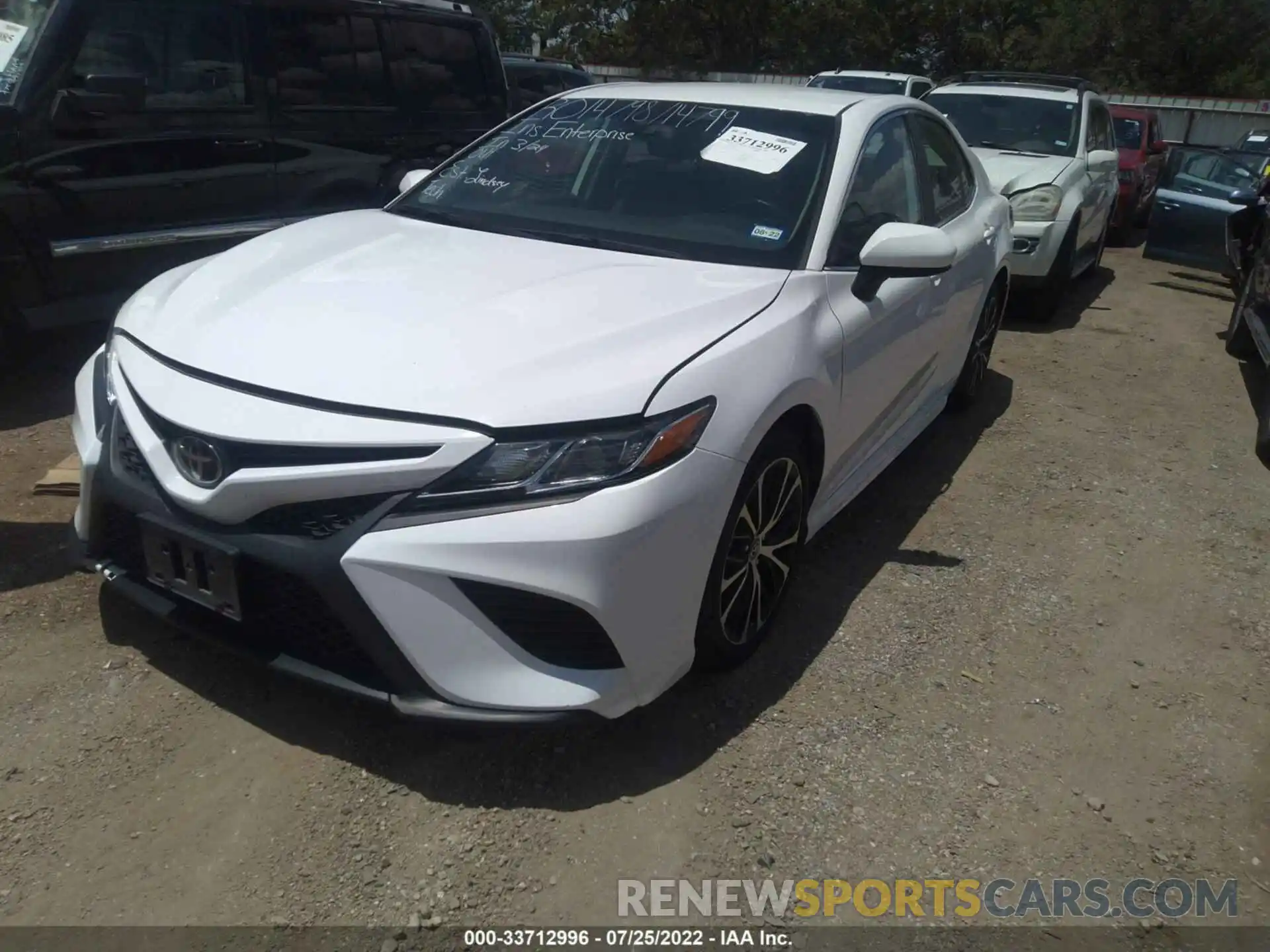 2 Photograph of a damaged car 4T1B11HK2KU753702 TOYOTA CAMRY 2019