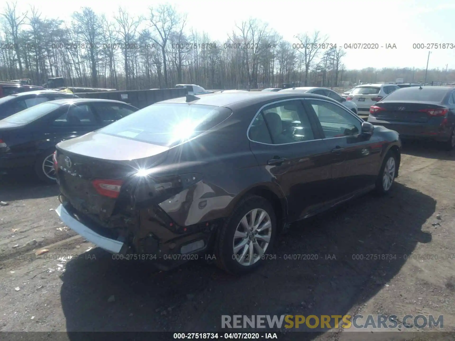 4 Photograph of a damaged car 4T1B11HK2KU753747 TOYOTA CAMRY 2019