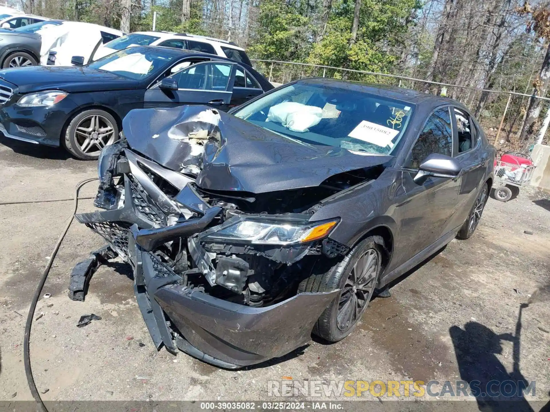 2 Photograph of a damaged car 4T1B11HK2KU754879 TOYOTA CAMRY 2019