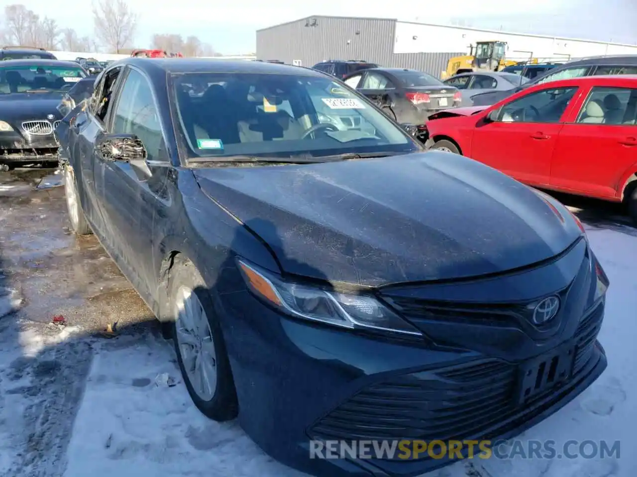 1 Photograph of a damaged car 4T1B11HK2KU755160 TOYOTA CAMRY 2019