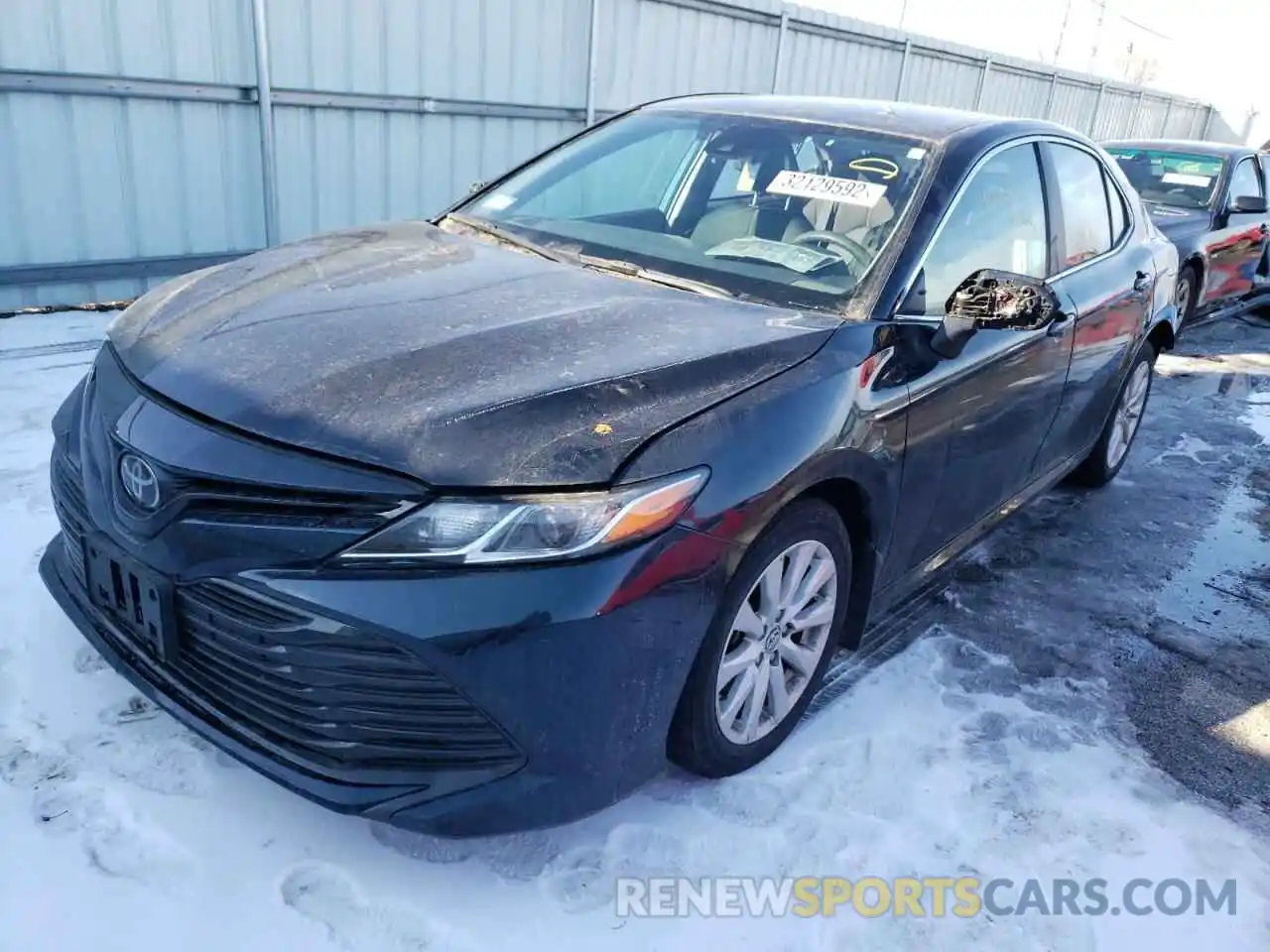 2 Photograph of a damaged car 4T1B11HK2KU755160 TOYOTA CAMRY 2019