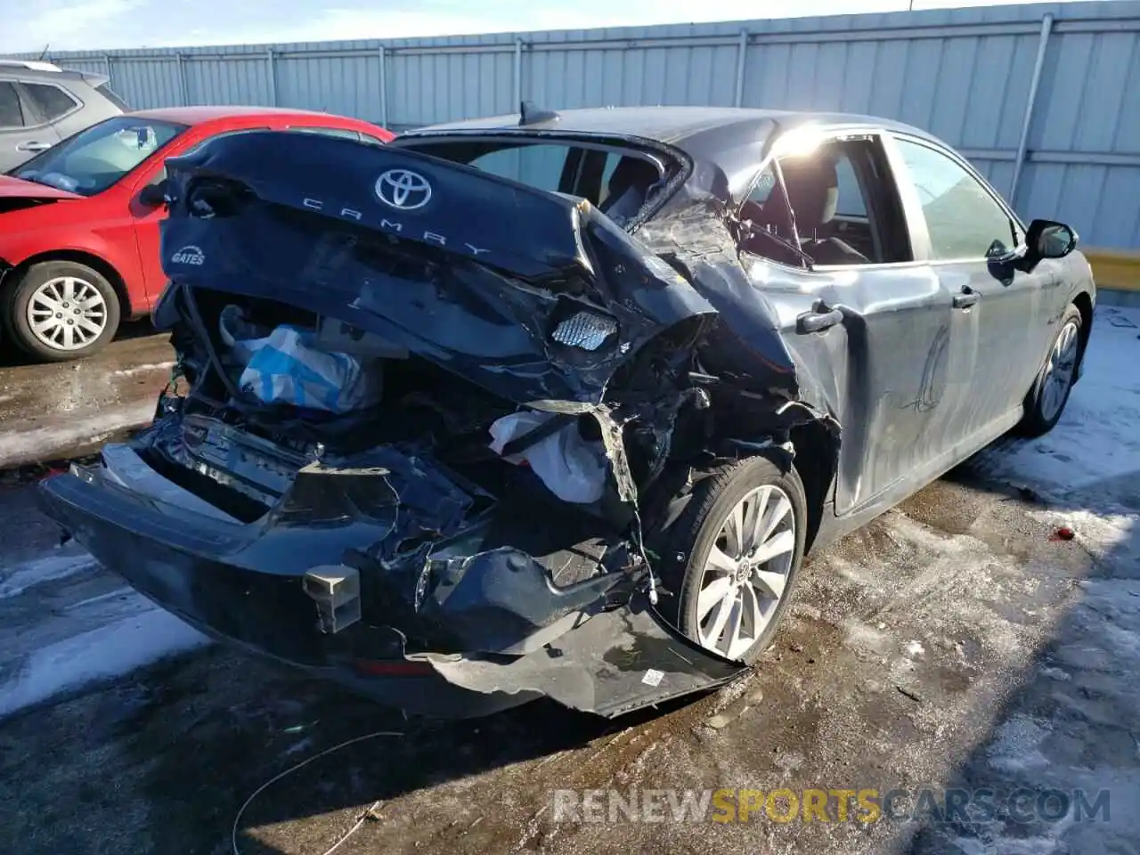 4 Photograph of a damaged car 4T1B11HK2KU755160 TOYOTA CAMRY 2019