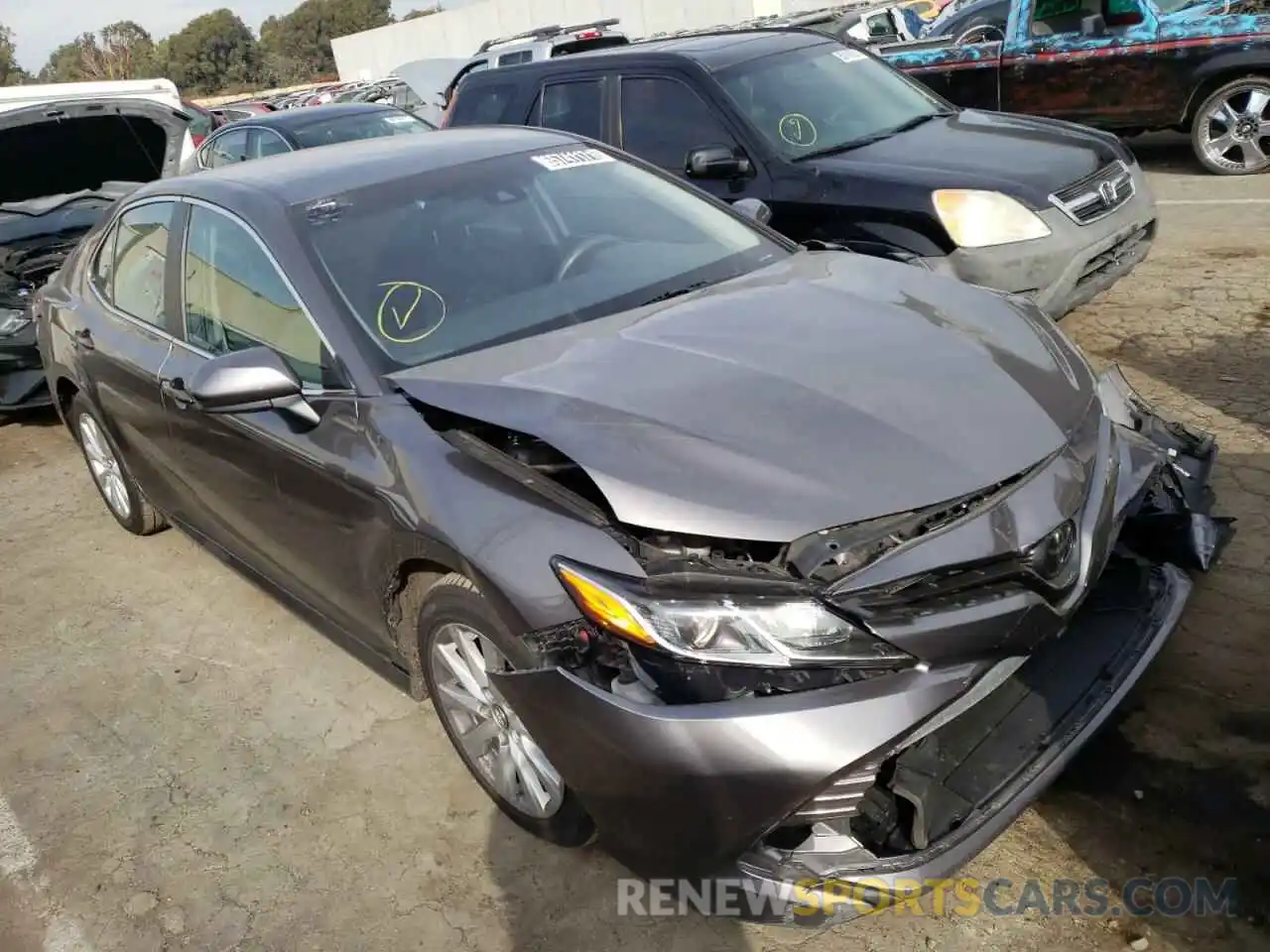 1 Photograph of a damaged car 4T1B11HK2KU755305 TOYOTA CAMRY 2019