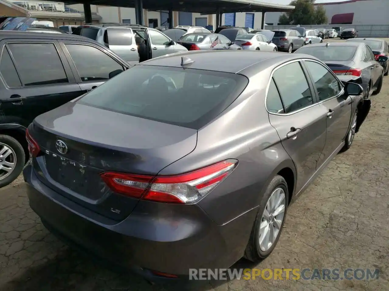 4 Photograph of a damaged car 4T1B11HK2KU755305 TOYOTA CAMRY 2019