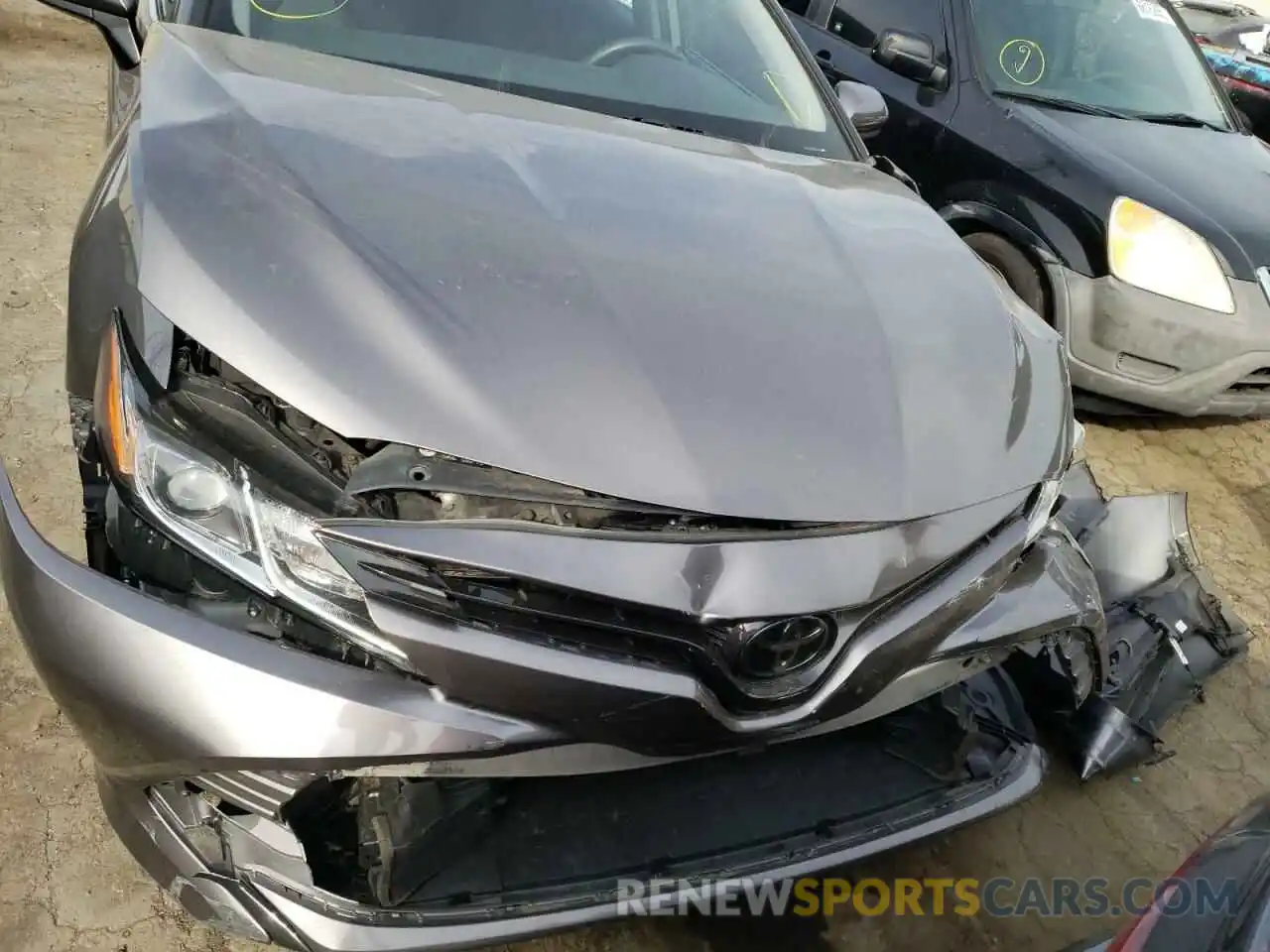 9 Photograph of a damaged car 4T1B11HK2KU755305 TOYOTA CAMRY 2019