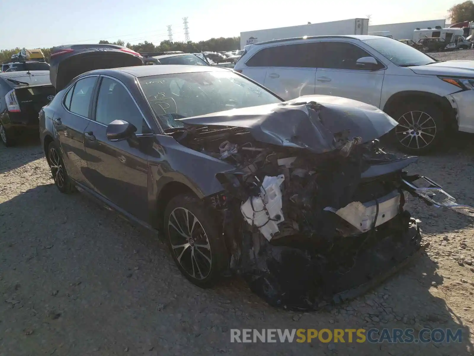 1 Photograph of a damaged car 4T1B11HK2KU755496 TOYOTA CAMRY 2019