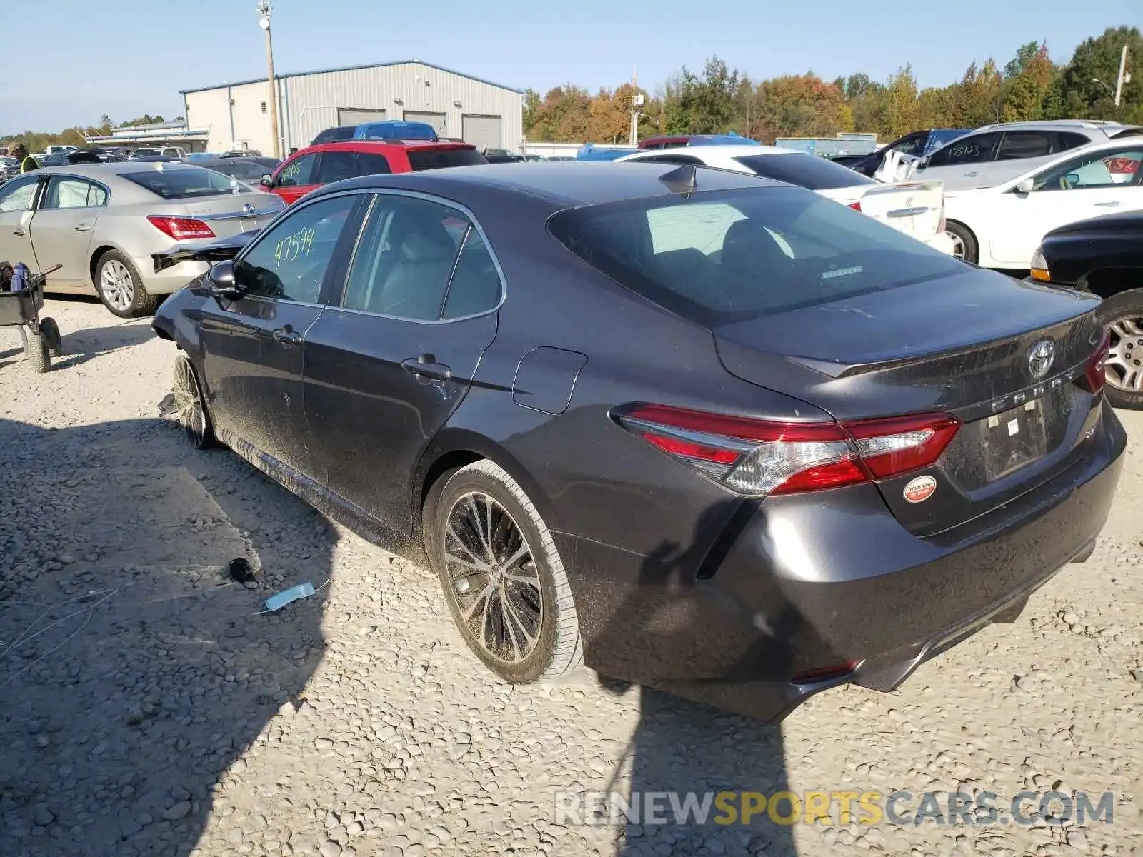 3 Photograph of a damaged car 4T1B11HK2KU755496 TOYOTA CAMRY 2019