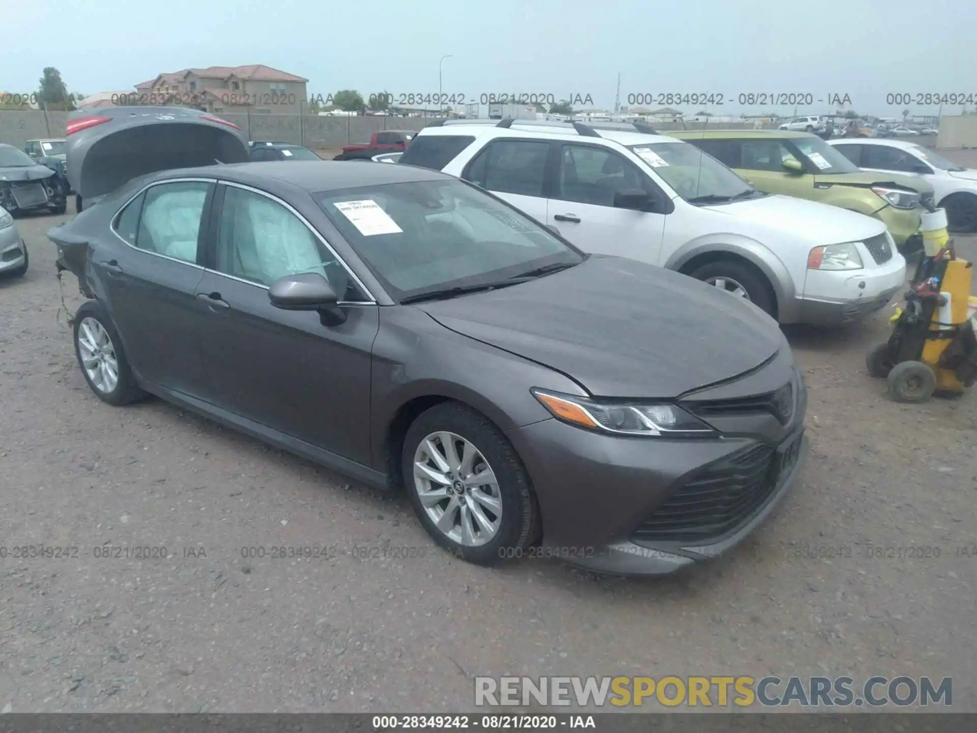 1 Photograph of a damaged car 4T1B11HK2KU756809 TOYOTA CAMRY 2019