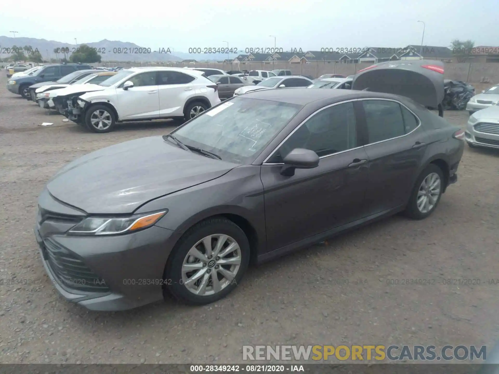 2 Photograph of a damaged car 4T1B11HK2KU756809 TOYOTA CAMRY 2019