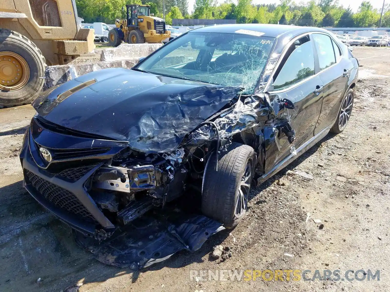 2 Photograph of a damaged car 4T1B11HK2KU757992 TOYOTA CAMRY 2019