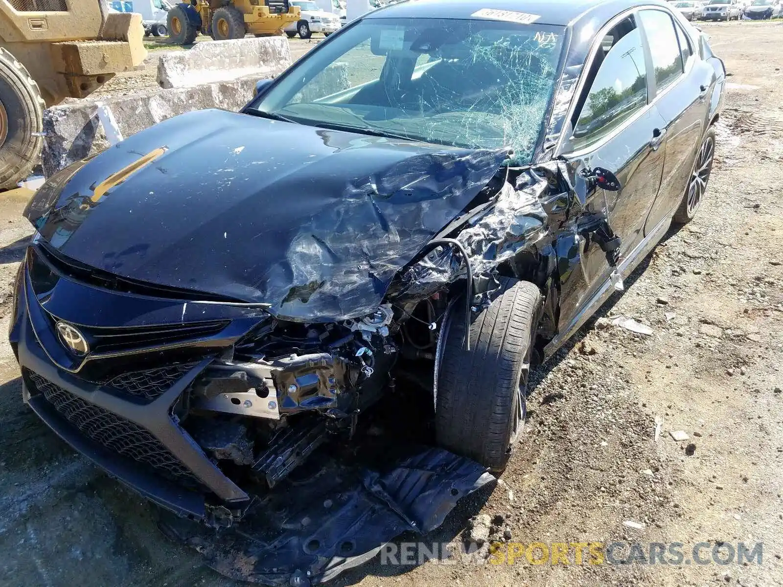 9 Photograph of a damaged car 4T1B11HK2KU757992 TOYOTA CAMRY 2019