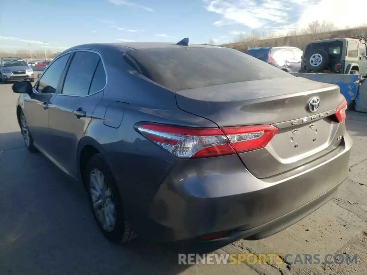 3 Photograph of a damaged car 4T1B11HK2KU758138 TOYOTA CAMRY 2019