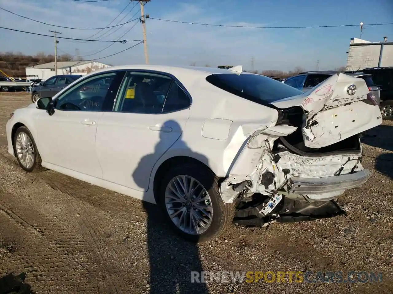 3 Photograph of a damaged car 4T1B11HK2KU758544 TOYOTA CAMRY 2019