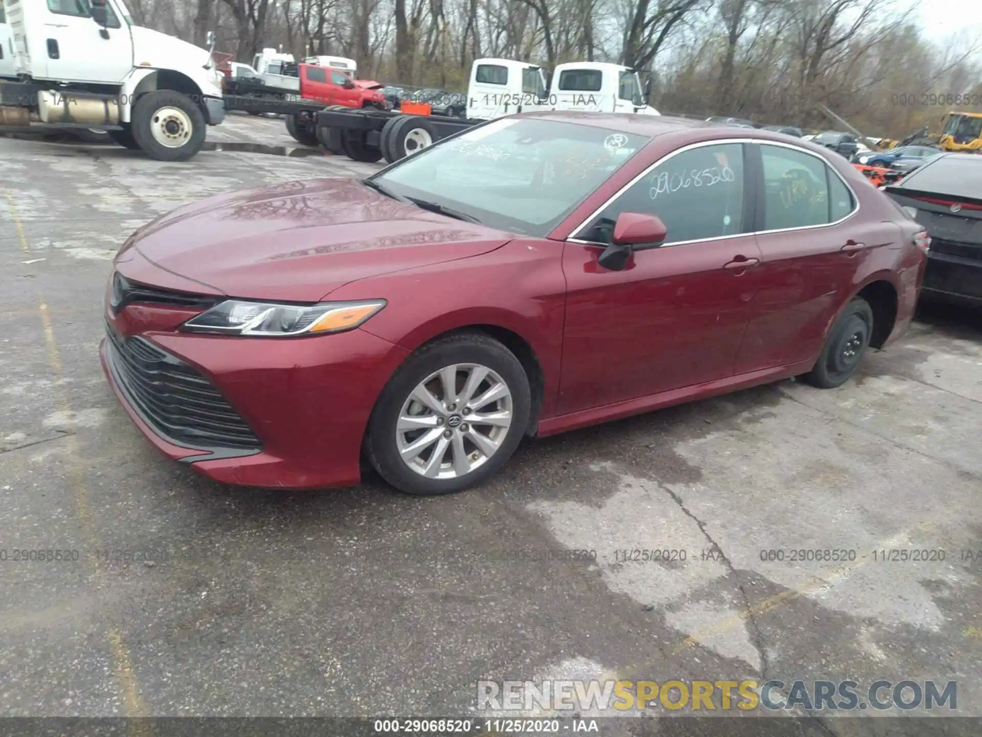 2 Photograph of a damaged car 4T1B11HK2KU759158 TOYOTA CAMRY 2019