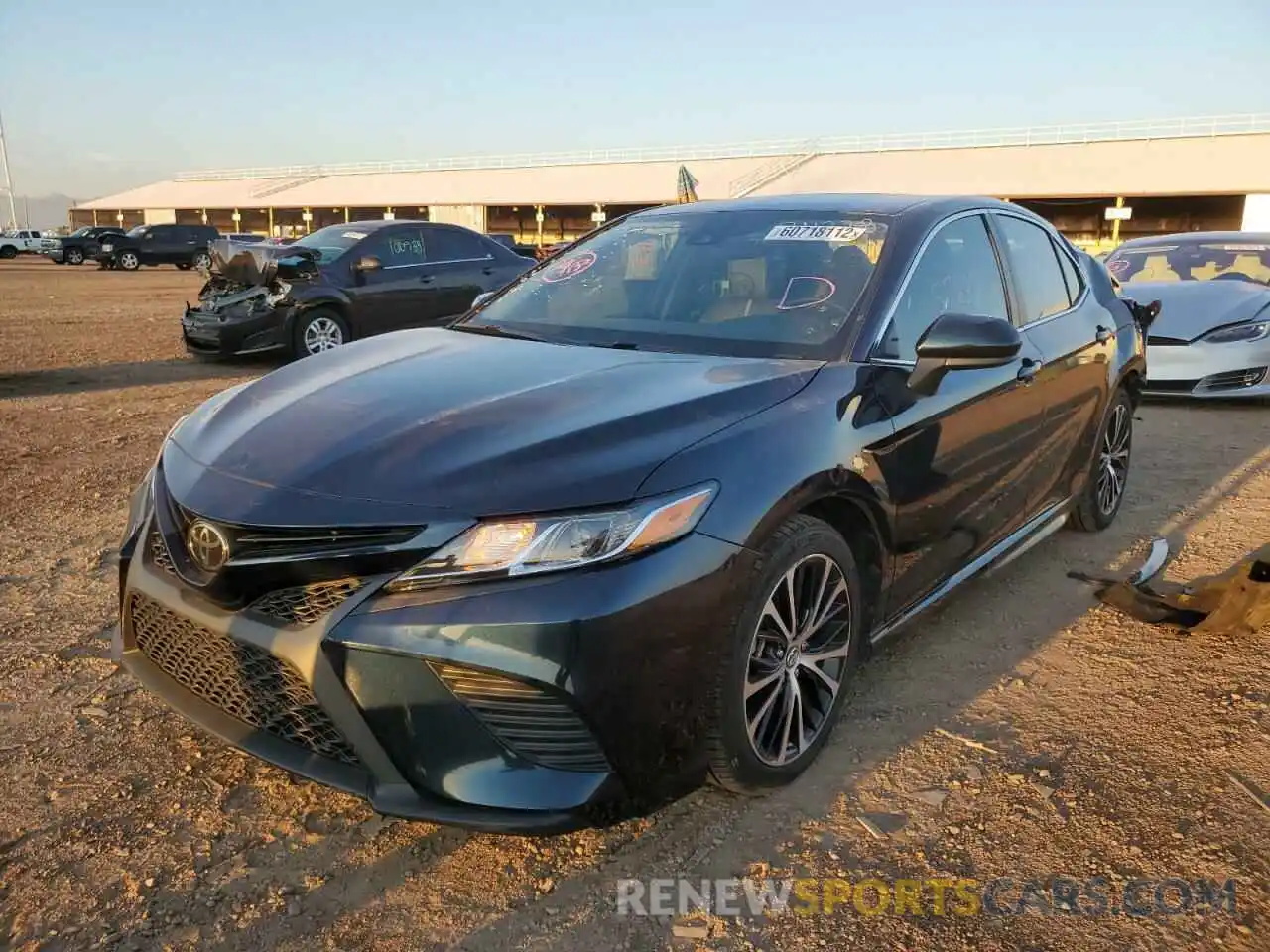 2 Photograph of a damaged car 4T1B11HK2KU761136 TOYOTA CAMRY 2019