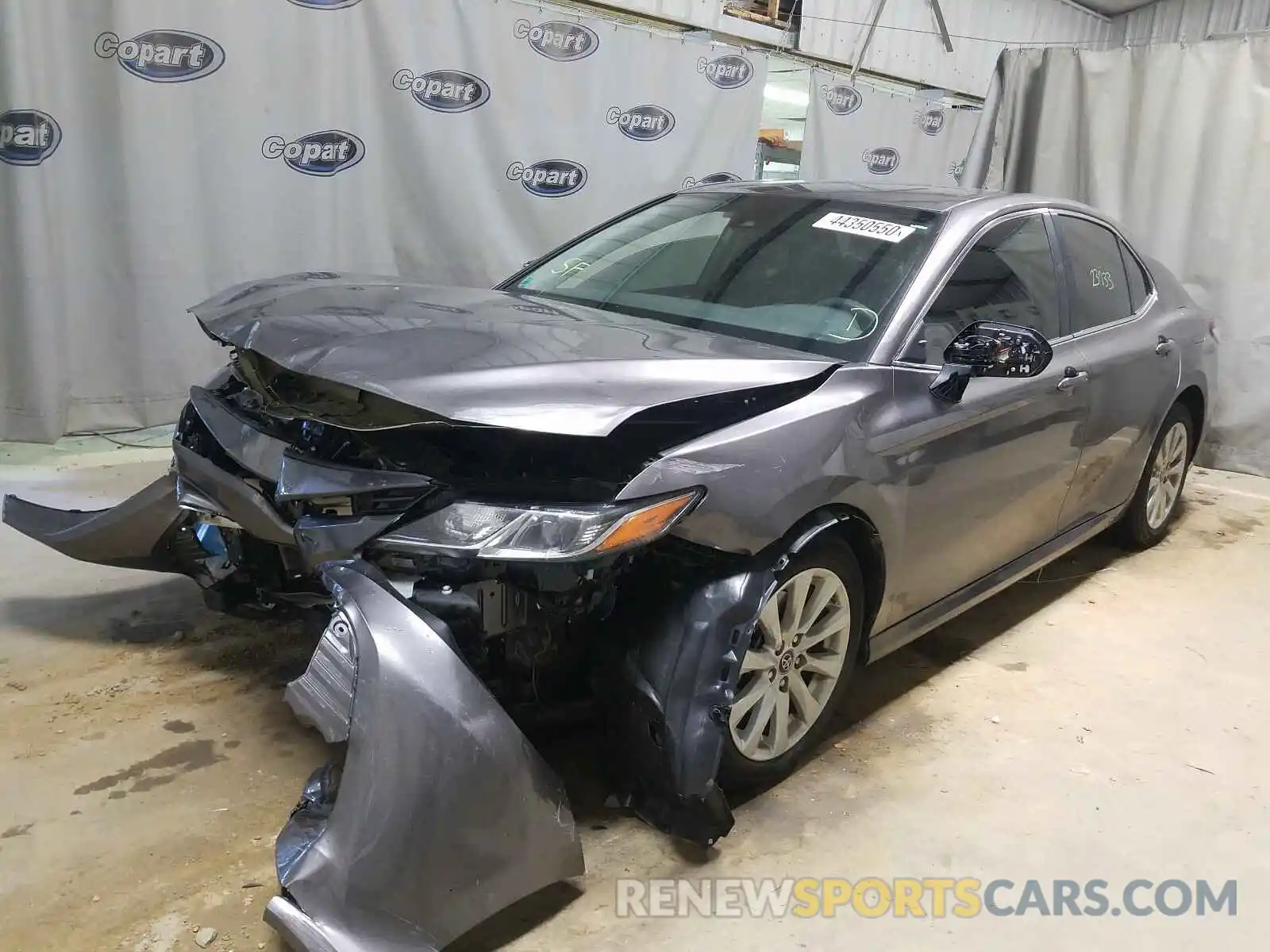 2 Photograph of a damaged car 4T1B11HK2KU761461 TOYOTA CAMRY 2019