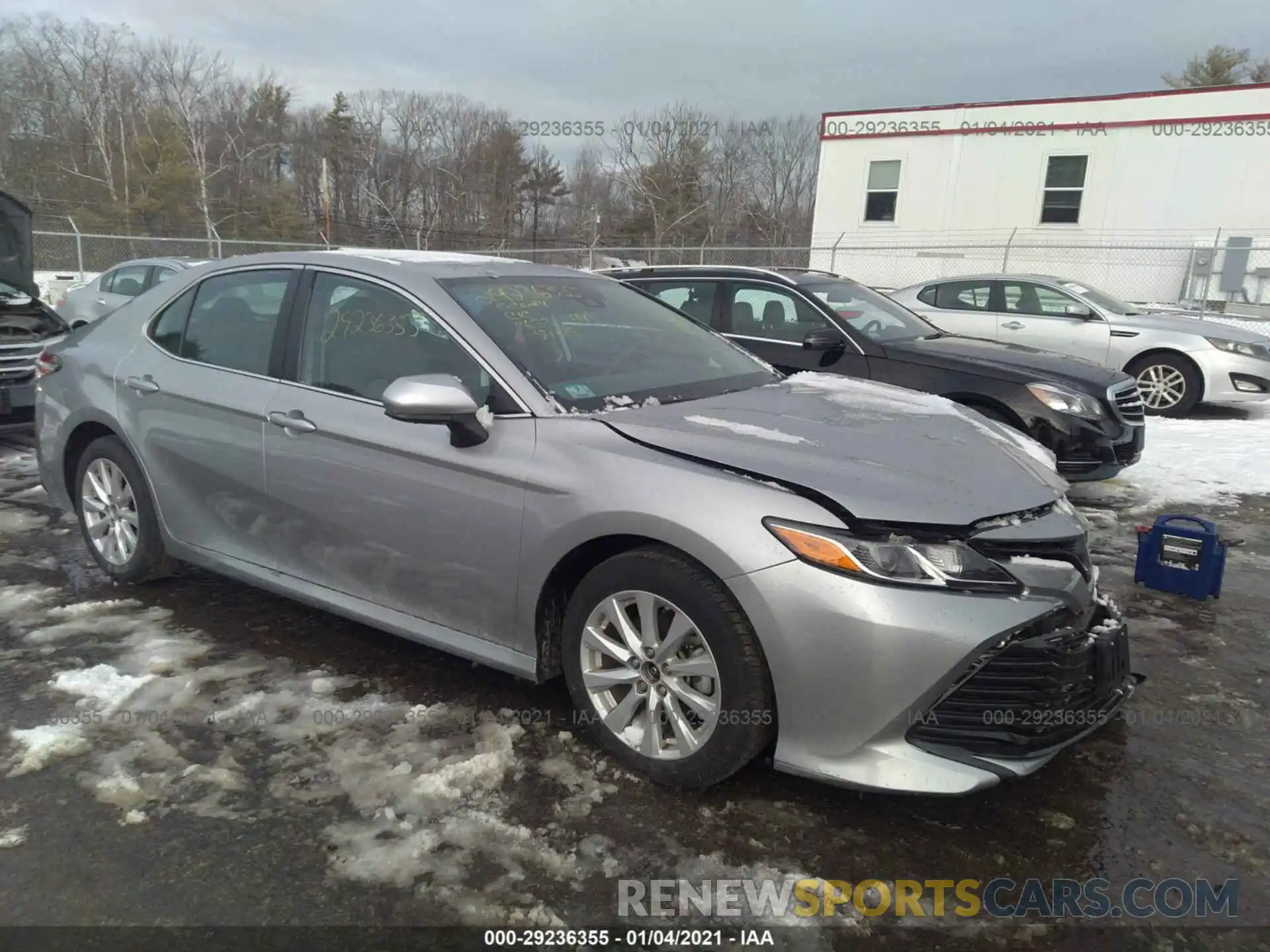 1 Photograph of a damaged car 4T1B11HK2KU763016 TOYOTA CAMRY 2019