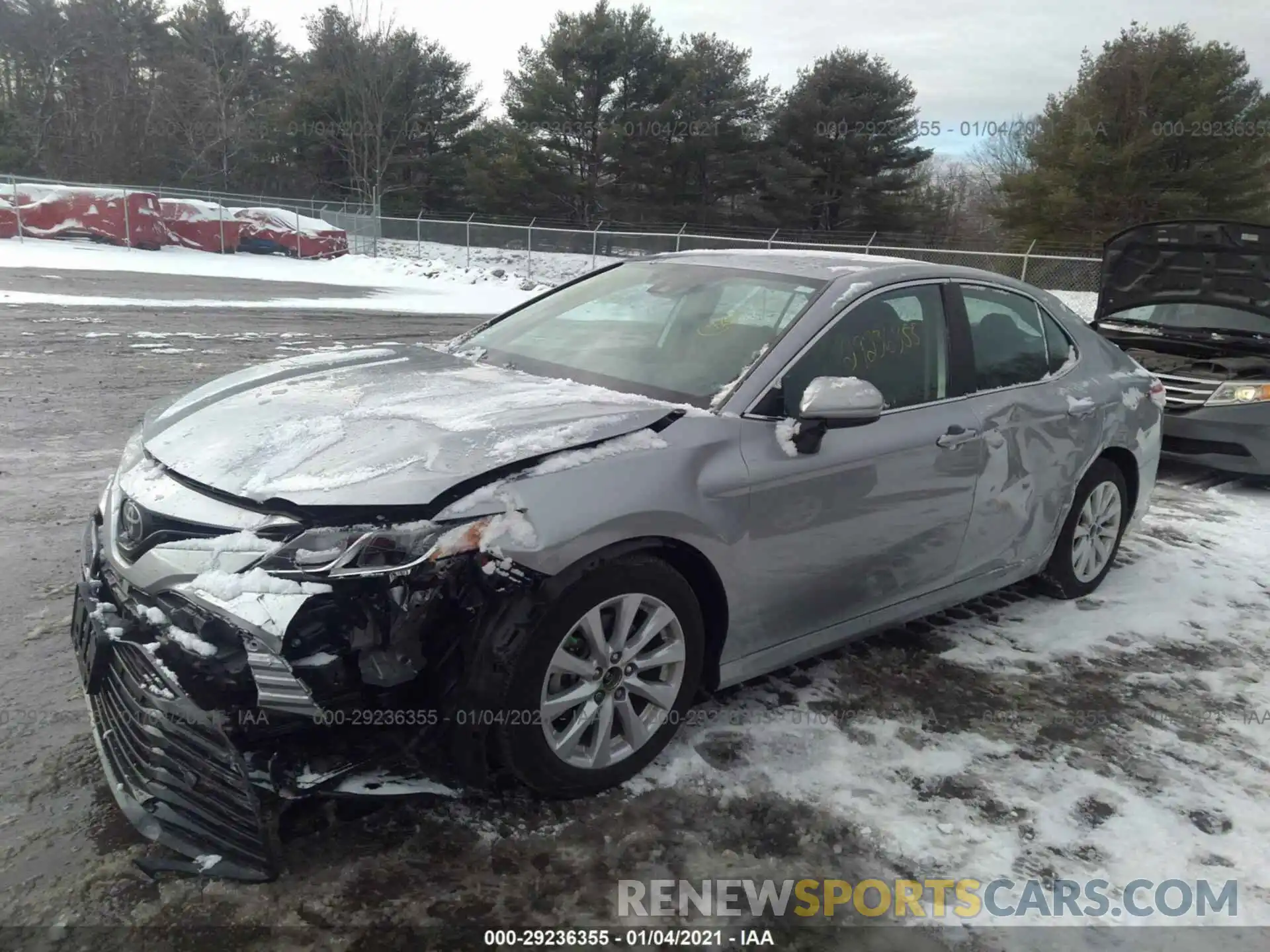 2 Photograph of a damaged car 4T1B11HK2KU763016 TOYOTA CAMRY 2019