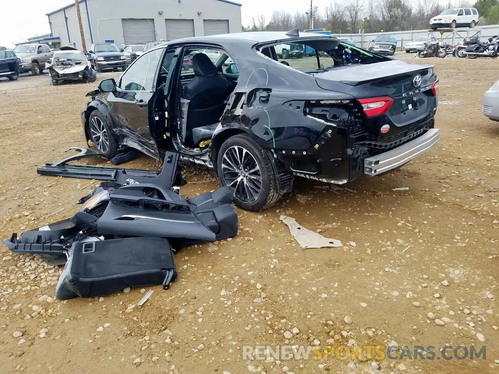 3 Photograph of a damaged car 4T1B11HK2KU763968 TOYOTA CAMRY 2019