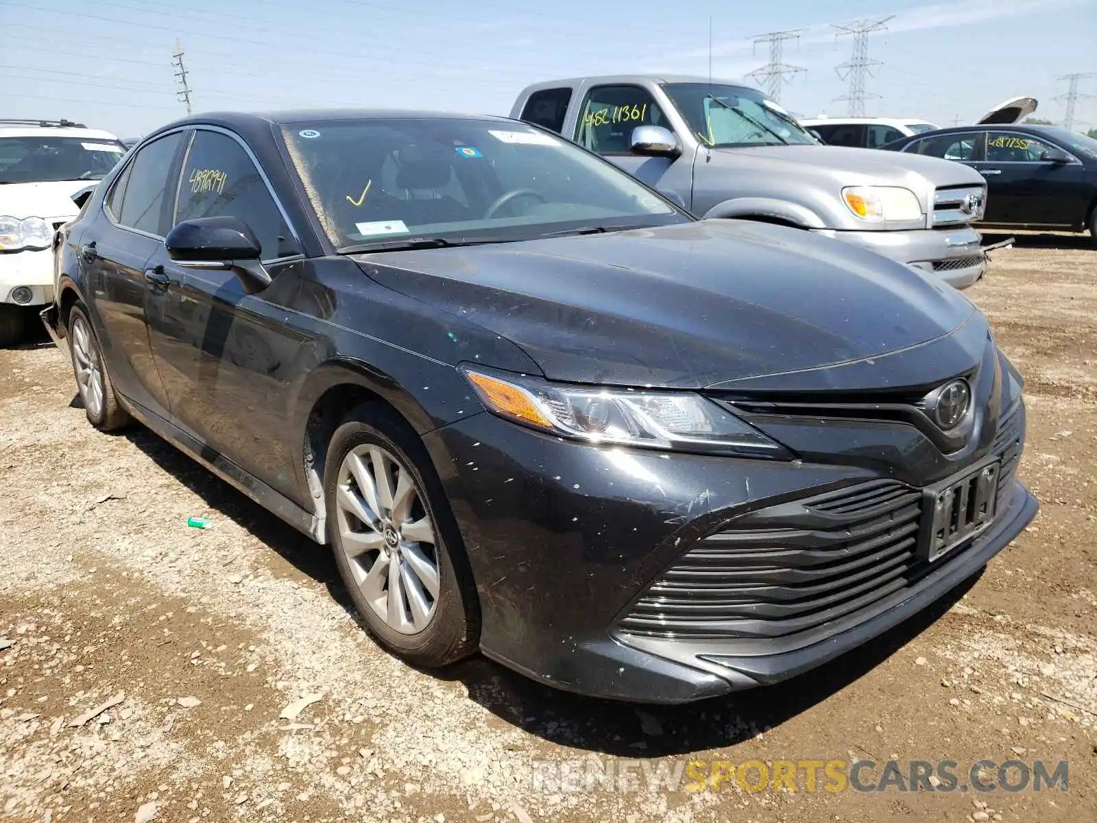 1 Photograph of a damaged car 4T1B11HK2KU765025 TOYOTA CAMRY 2019