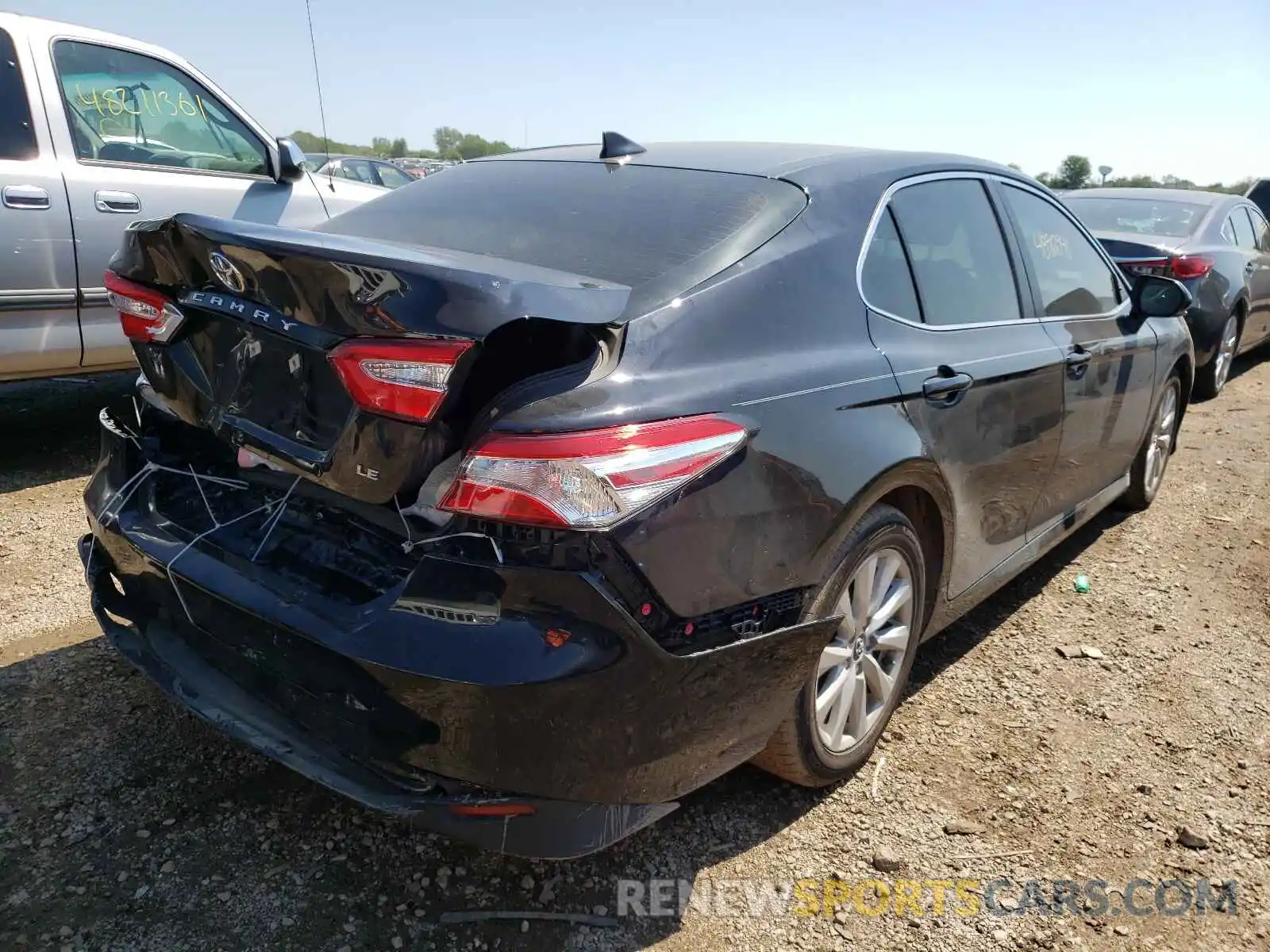 4 Photograph of a damaged car 4T1B11HK2KU765025 TOYOTA CAMRY 2019