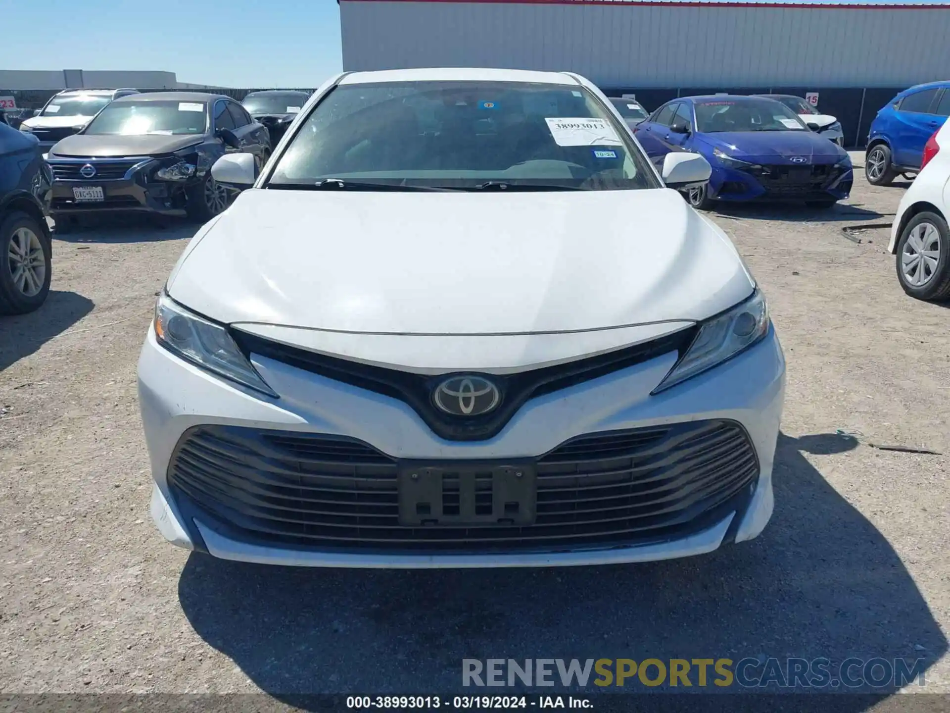 12 Photograph of a damaged car 4T1B11HK2KU765218 TOYOTA CAMRY 2019