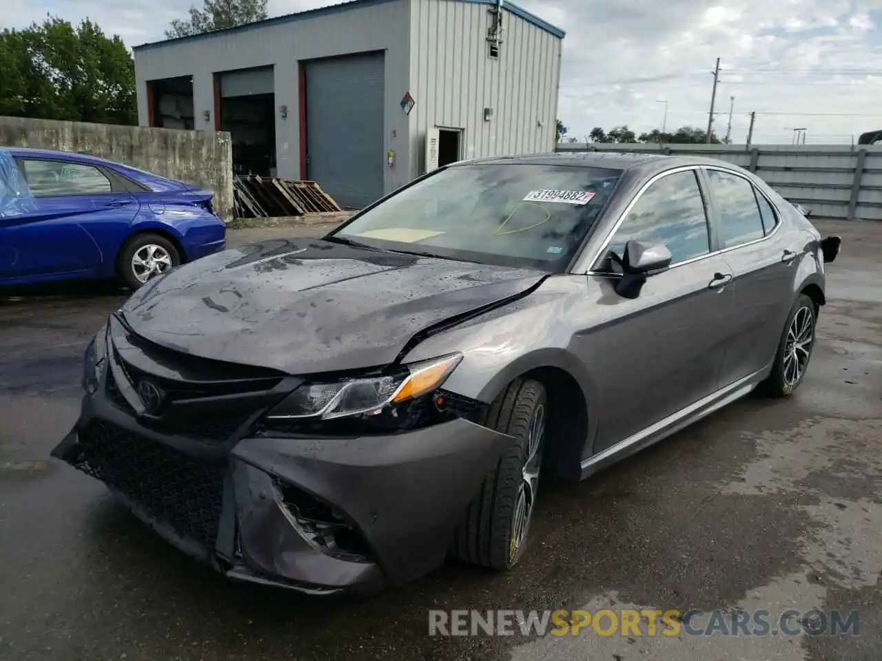 2 Photograph of a damaged car 4T1B11HK2KU766031 TOYOTA CAMRY 2019