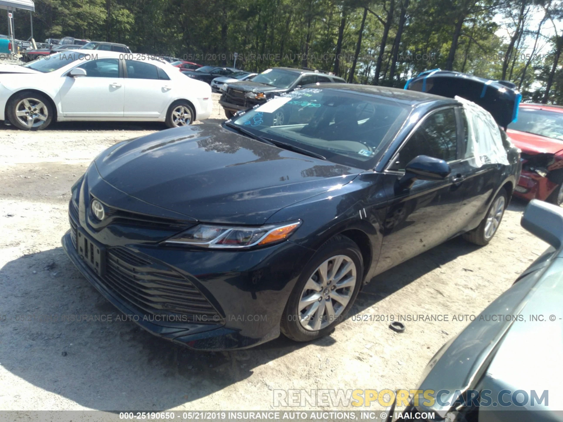 2 Photograph of a damaged car 4T1B11HK2KU766580 TOYOTA CAMRY 2019