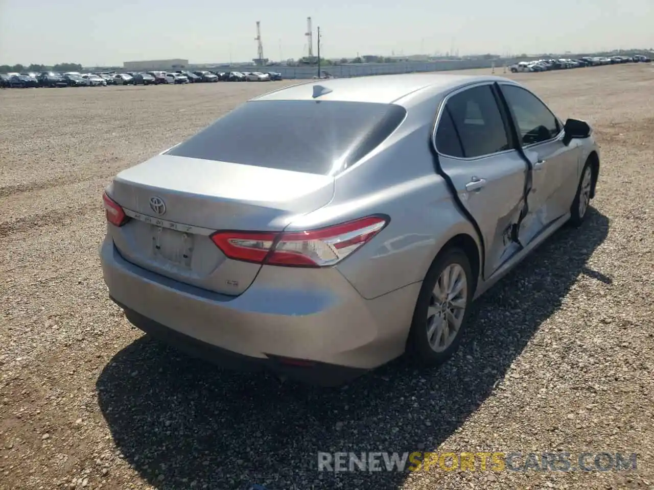 4 Photograph of a damaged car 4T1B11HK2KU766689 TOYOTA CAMRY 2019