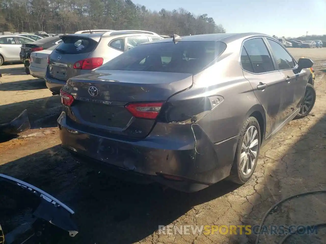 4 Photograph of a damaged car 4T1B11HK2KU766952 TOYOTA CAMRY 2019