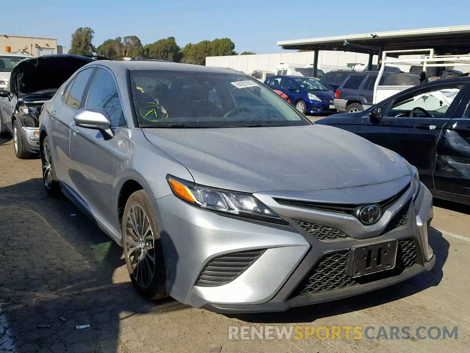 1 Photograph of a damaged car 4T1B11HK2KU767373 TOYOTA CAMRY 2019