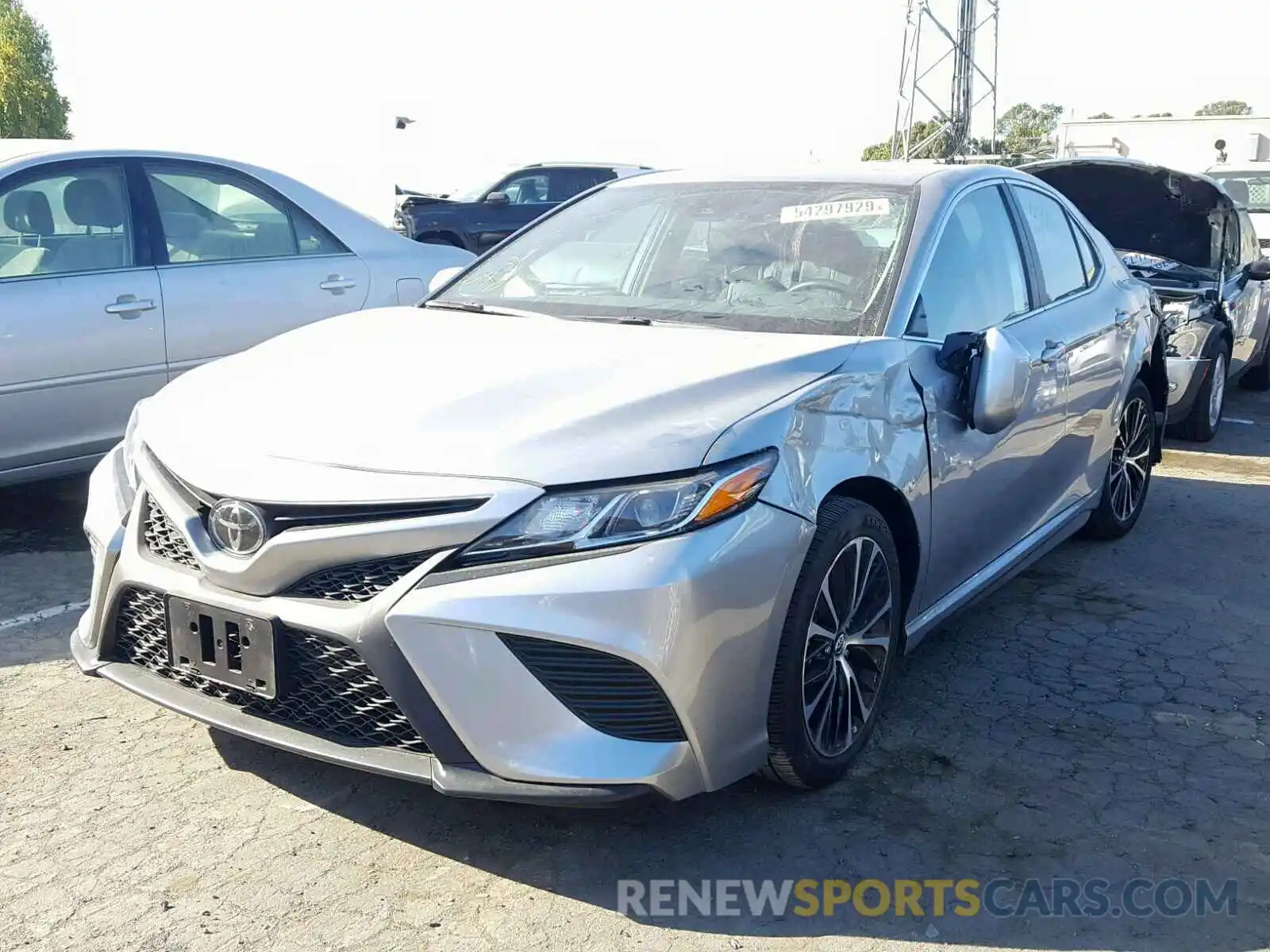 2 Photograph of a damaged car 4T1B11HK2KU767373 TOYOTA CAMRY 2019