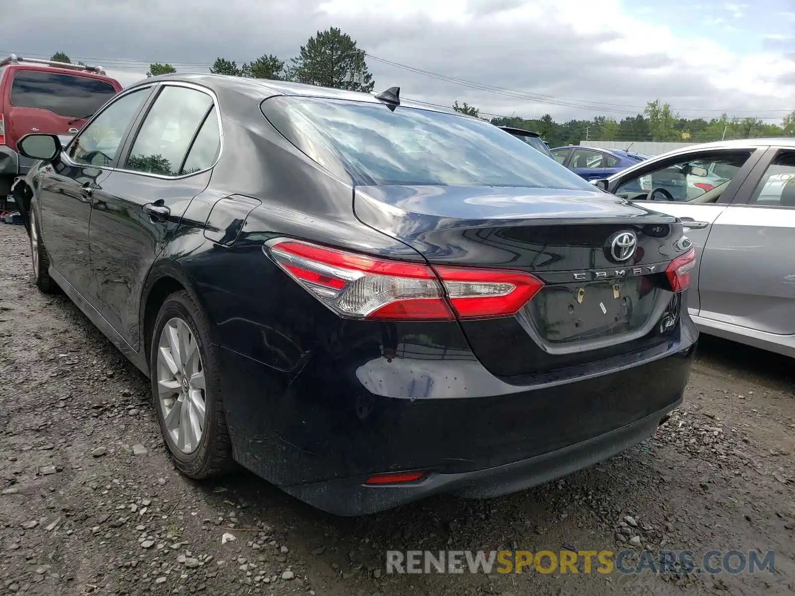 3 Photograph of a damaged car 4T1B11HK2KU767518 TOYOTA CAMRY 2019