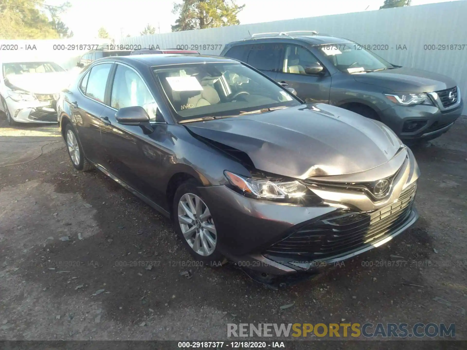 1 Photograph of a damaged car 4T1B11HK2KU767843 TOYOTA CAMRY 2019