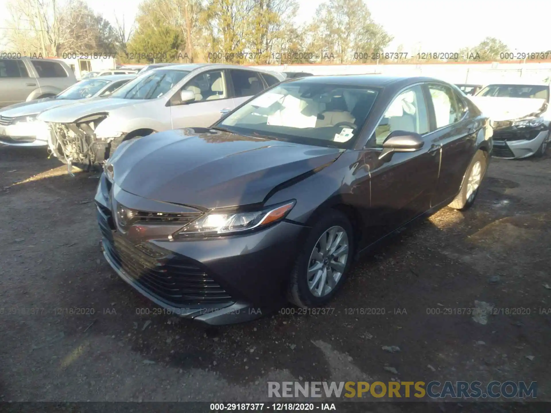 2 Photograph of a damaged car 4T1B11HK2KU767843 TOYOTA CAMRY 2019