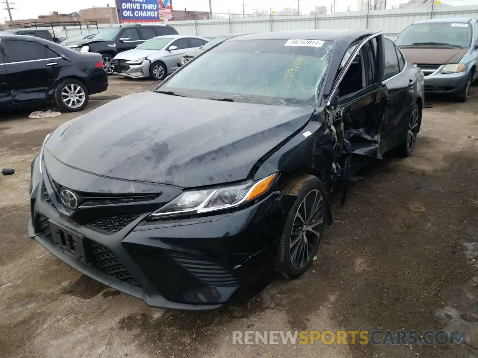 2 Photograph of a damaged car 4T1B11HK2KU769091 TOYOTA CAMRY 2019