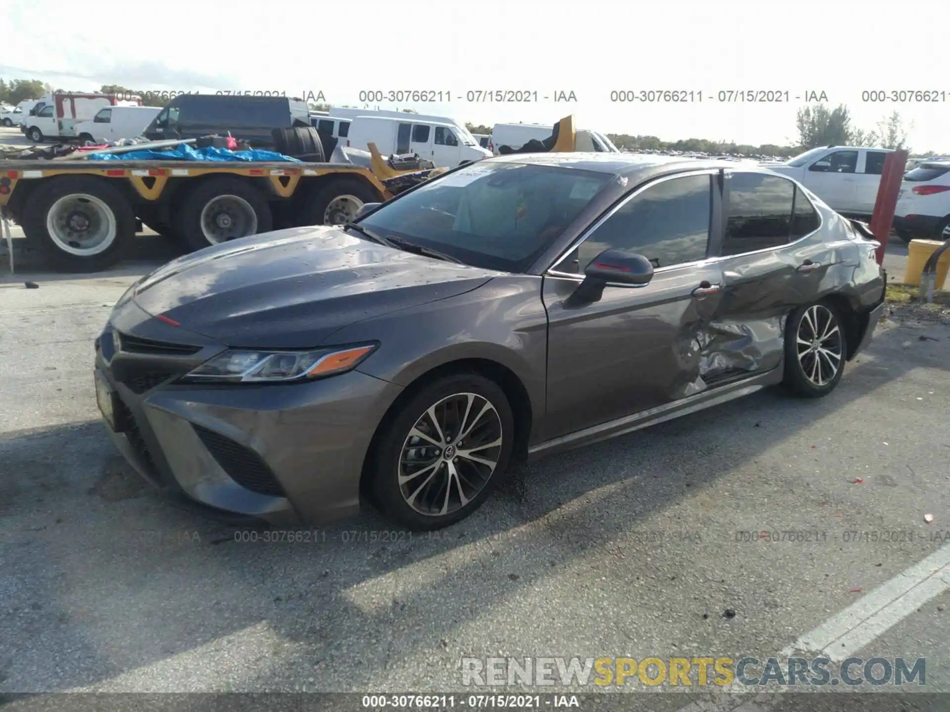 2 Photograph of a damaged car 4T1B11HK2KU770855 TOYOTA CAMRY 2019