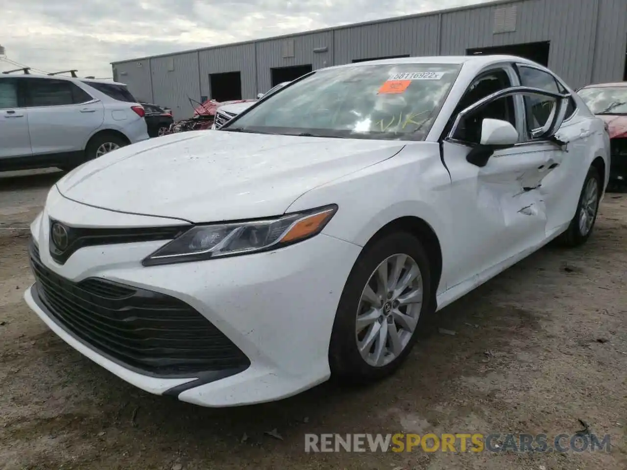 2 Photograph of a damaged car 4T1B11HK2KU771049 TOYOTA CAMRY 2019