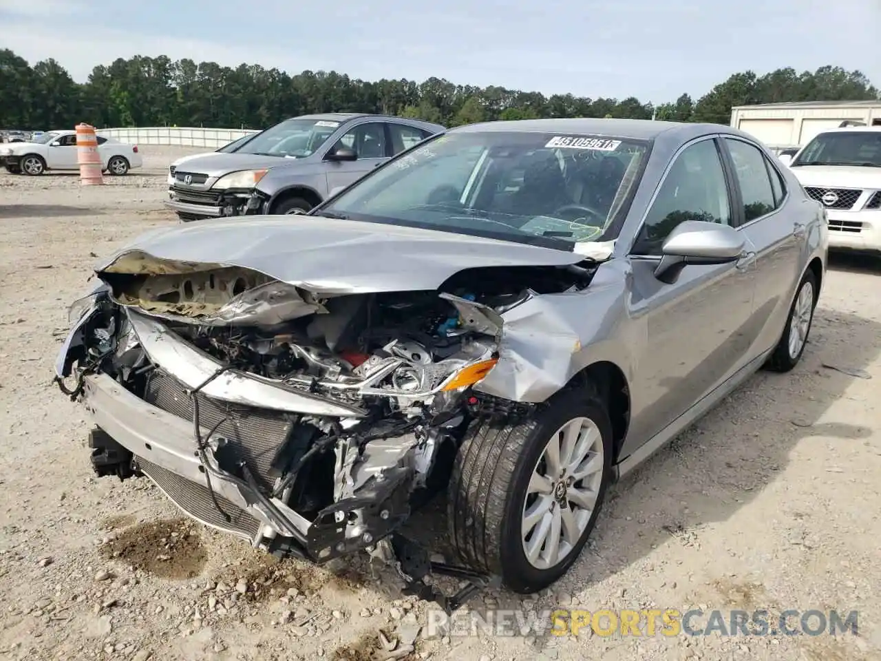 2 Photograph of a damaged car 4T1B11HK2KU771360 TOYOTA CAMRY 2019