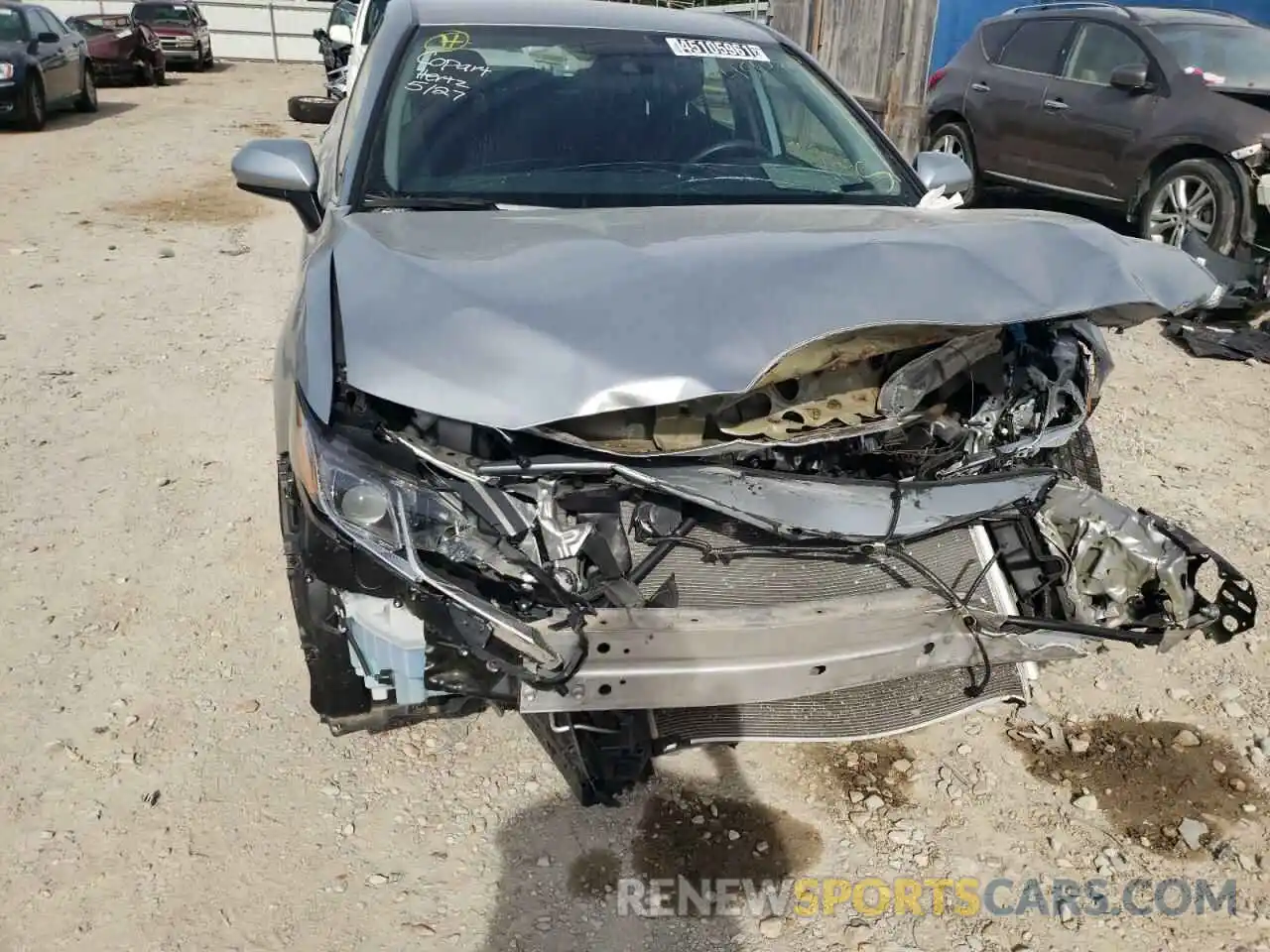 9 Photograph of a damaged car 4T1B11HK2KU771360 TOYOTA CAMRY 2019