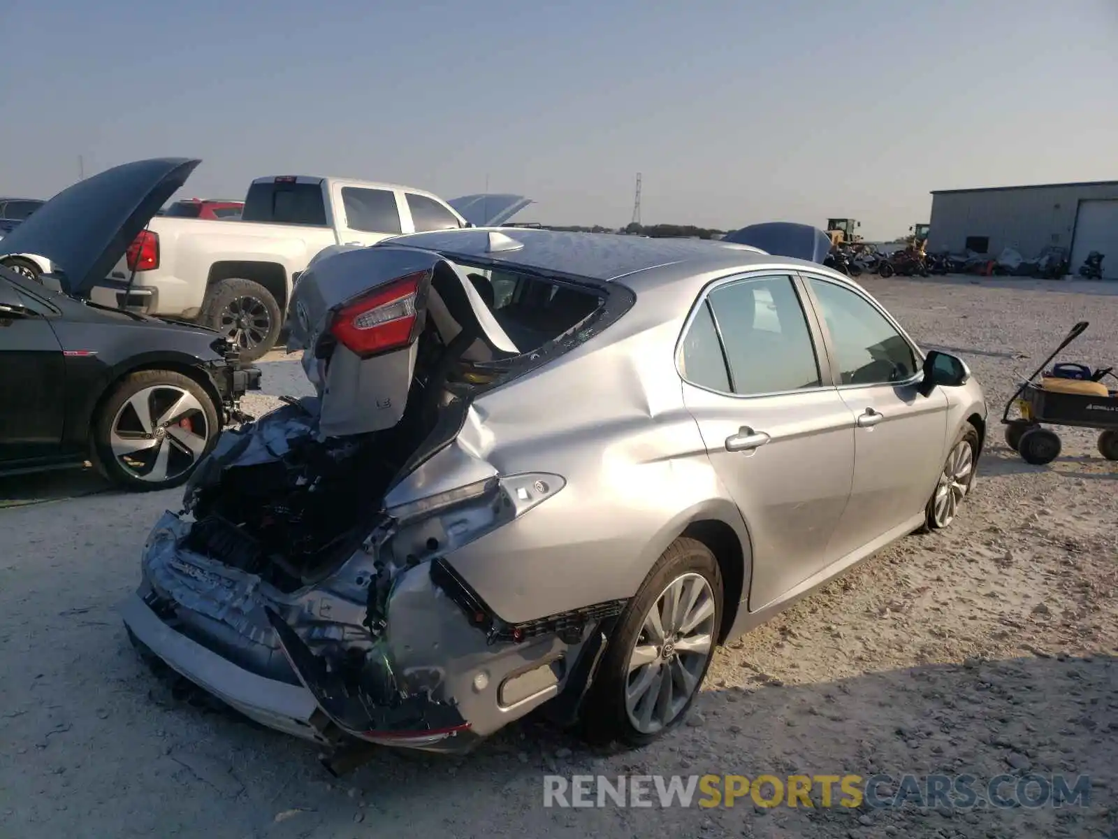 4 Photograph of a damaged car 4T1B11HK2KU771939 TOYOTA CAMRY 2019