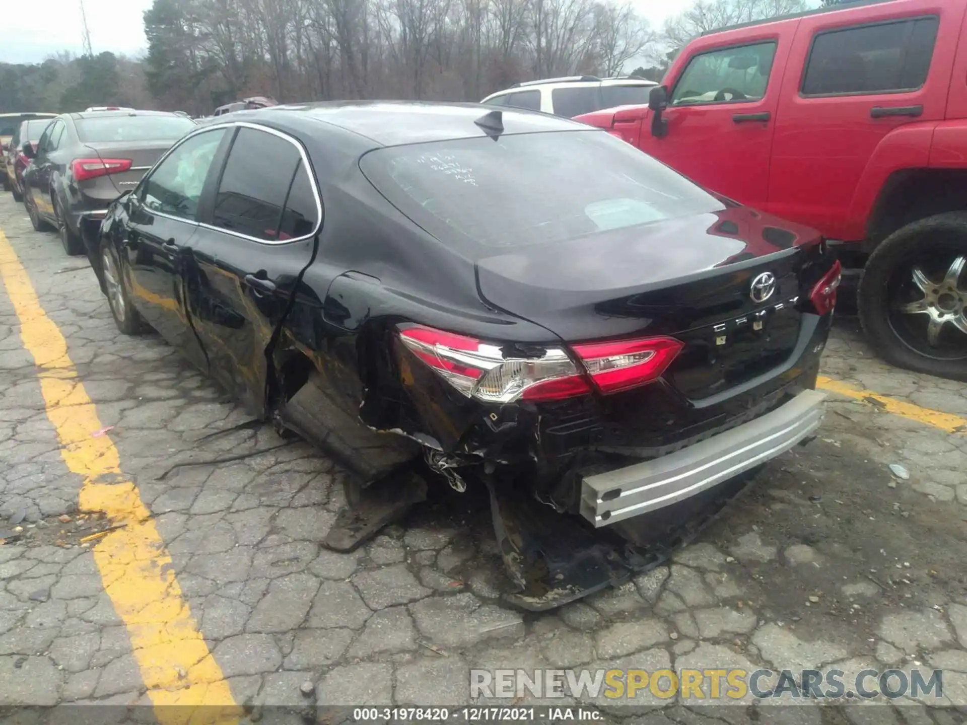 3 Photograph of a damaged car 4T1B11HK2KU772556 TOYOTA CAMRY 2019