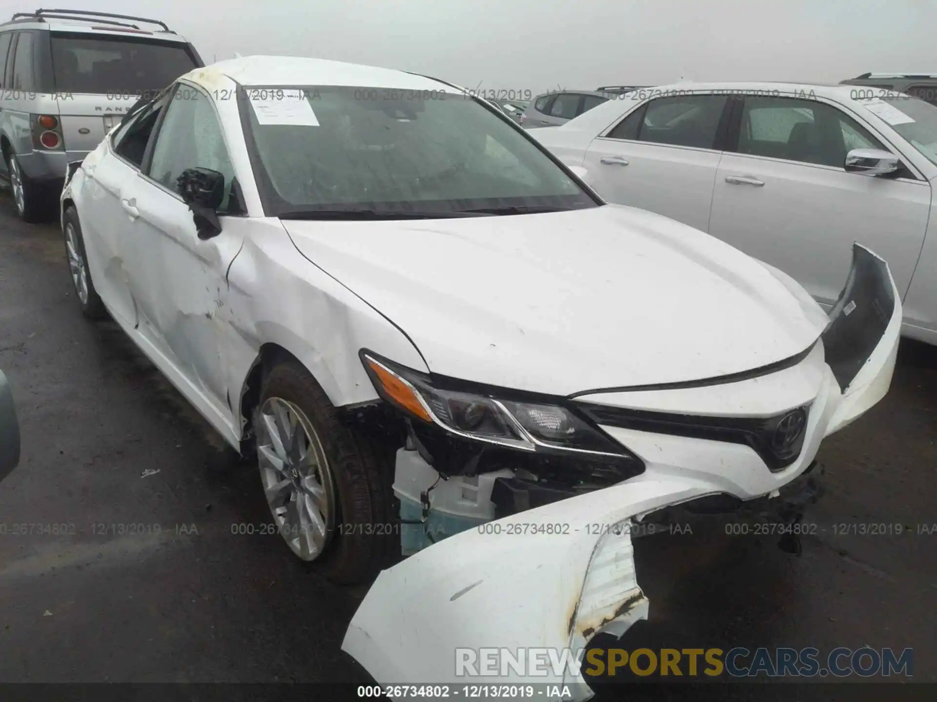 1 Photograph of a damaged car 4T1B11HK2KU774601 TOYOTA CAMRY 2019