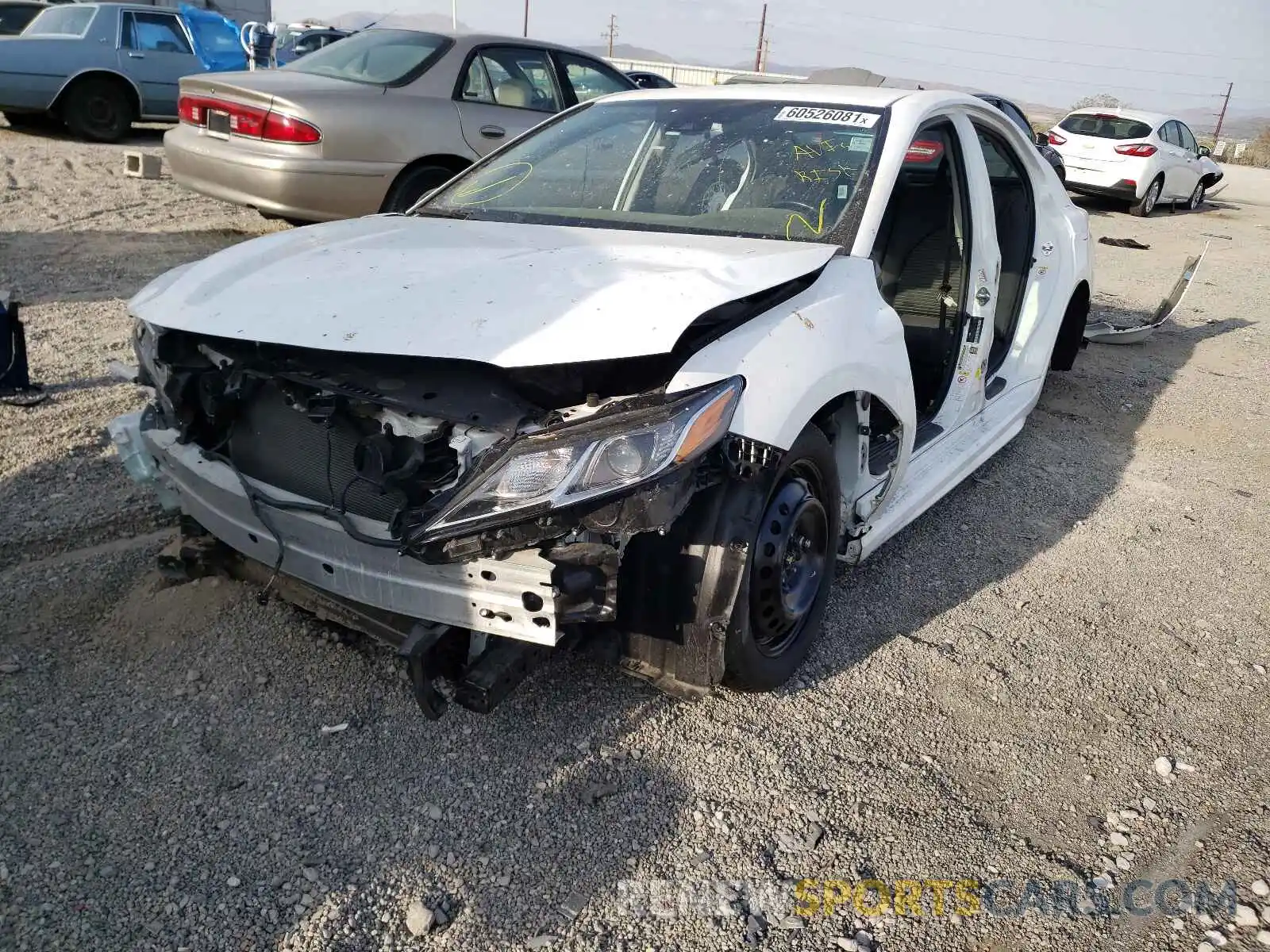 2 Photograph of a damaged car 4T1B11HK2KU775649 TOYOTA CAMRY 2019