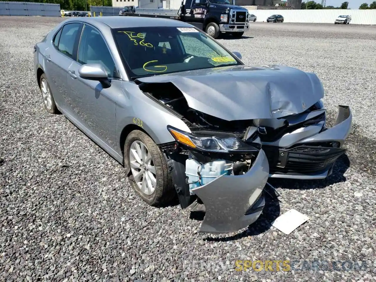 1 Photograph of a damaged car 4T1B11HK2KU778535 TOYOTA CAMRY 2019