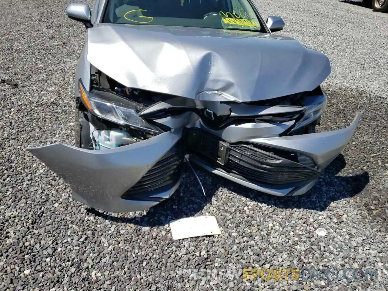 9 Photograph of a damaged car 4T1B11HK2KU778535 TOYOTA CAMRY 2019