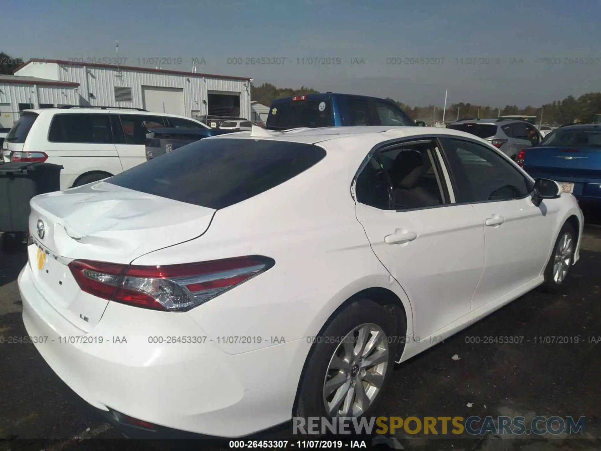 6 Photograph of a damaged car 4T1B11HK2KU779491 TOYOTA CAMRY 2019